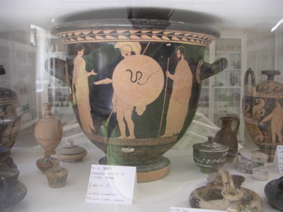 Greek Vase Artifact, Mozia Island, Sicily.